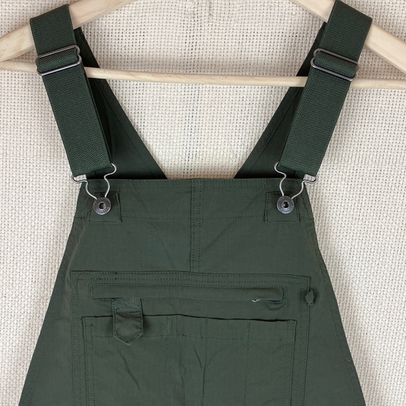 Duluth Dirt Work Bib Overalls Green Gardening Utility Ripstop Men's - Picture 5 of 16